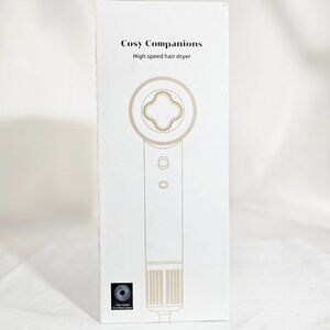 NIB Sealed Cosy Companions High Speed Hair Dryer Model ZCY883 White